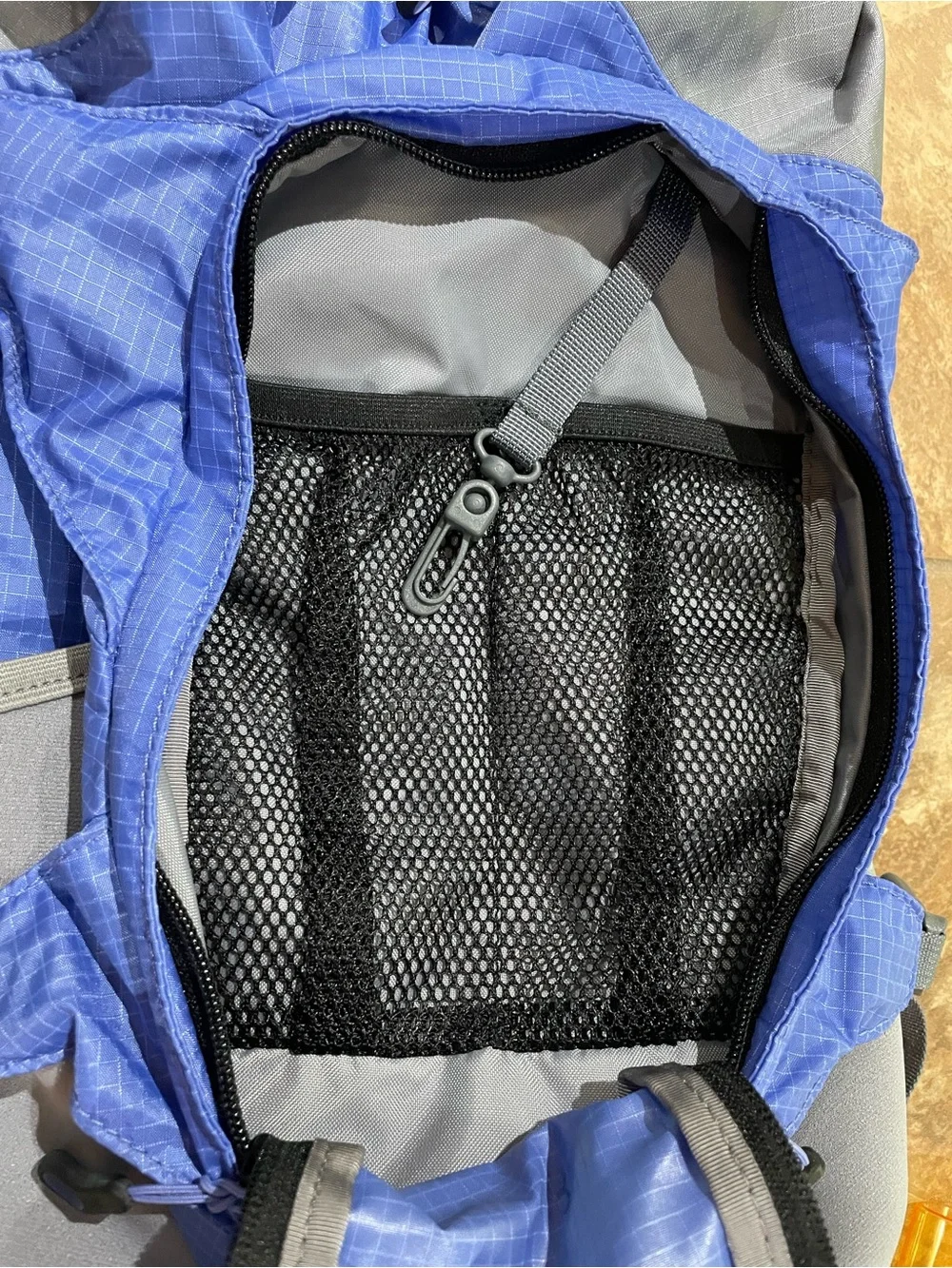 L.L. Bean Blue and Gray Lightweight Daypack Backpack Lily 18 back to school